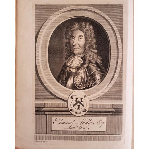 27 - MEMOIRS OF EDMUND LUDLOW, WITH A COLLECTION OF ORIGINAL PAPERS, AND THE CASE OF KING CHARLES THE FIR... 