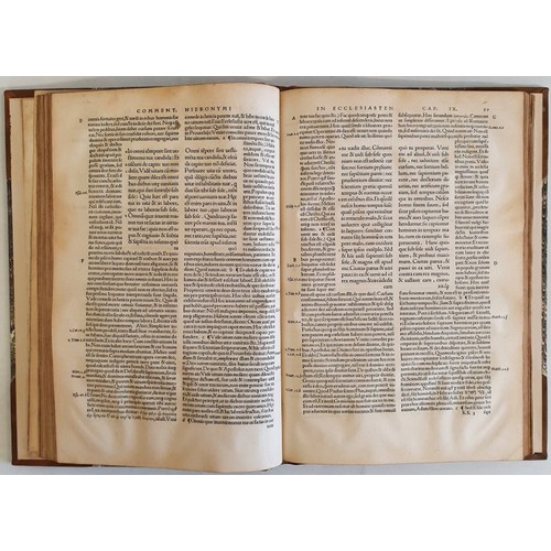 31 - Septimo Tomo Haec insunt, in Parabolas Salomonis commētarij, in Ecclesiasten diui Hieronymi Stridone... 