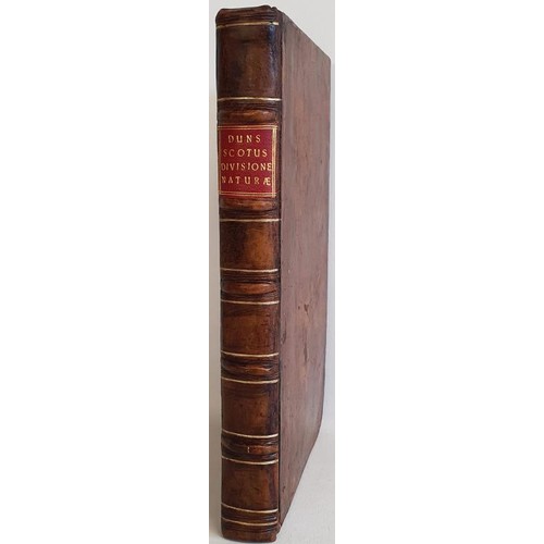 35 - INTELLECTUAL, SUBTLE, ALLEGORICAL, MYSTICAL ERIGENA. ERIGENA [Johannes Scotus] Joannis Scoti Erigena... 