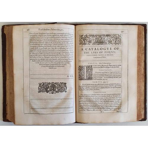 41 - JAMES I, King of England (1566-1625). The Workes Of The Most High And Mighty Prince, James. Publishe... 