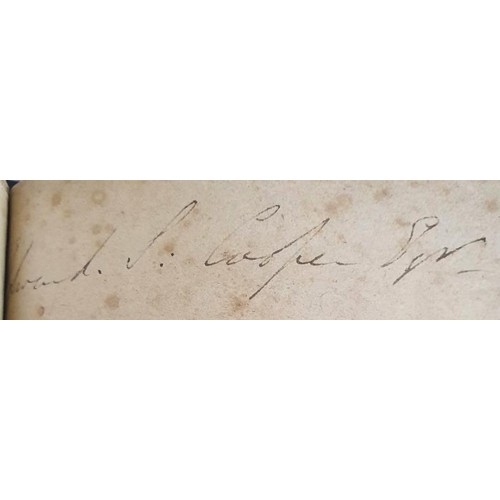 52 - Edward J. Cooper. Views in Egypt and Nubia. Executed in tinted lithography. 1824. 8 volumes in origi... 