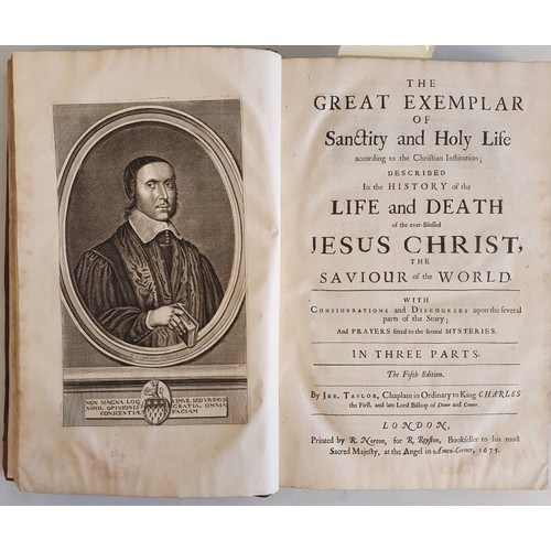 54 - Antiquitates Christianae or The History Of The Life And Death Of The Holy Jesus As Also The Lives, A... 