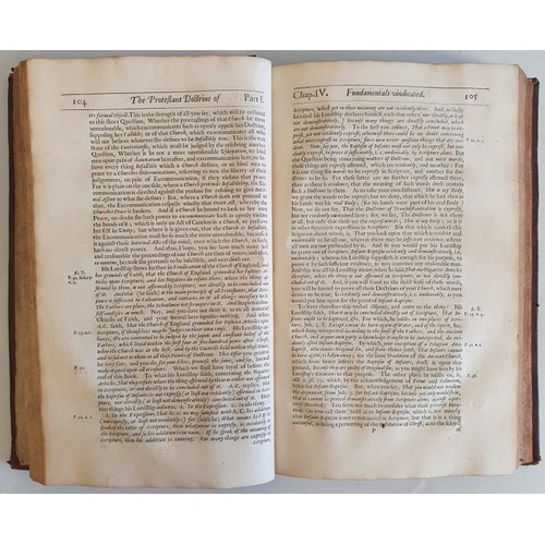 57 - Stillingfleet, Edward. A Rational Account Of The Grounds Of Protestant Religion: Being A Vindication... 