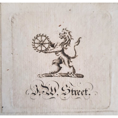 73 - The Poems of Mark Akenside M. D. London 1722. Printed by W Boyer and J Nichols and sold by J Dodsley... 