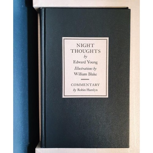 76 - The Complaint: or, Night-Thoughts on Life, Death, and Immortality Folio Society Facsimile William Bl... 