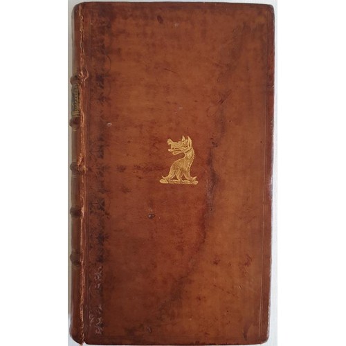 114 - DONNE, John. Poems on Several Occasions. London: J. Tonson, 1719. Full calf. Gilt lettering on label... 