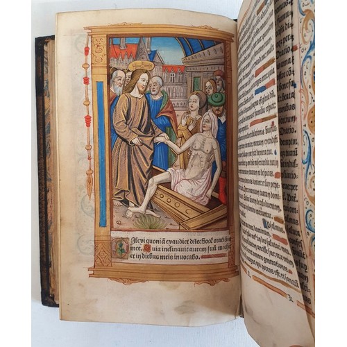 157 - Very Early Printing: Book of Hours: Hours for the Use of Rome - Hours of the Conception of Our Lady ... 