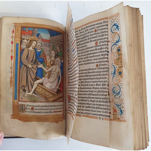 157 - Very Early Printing: Book of Hours: Hours for the Use of Rome - Hours of the Conception of Our Lady ... 