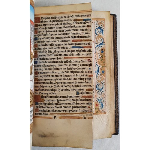 157 - Very Early Printing: Book of Hours: Hours for the Use of Rome - Hours of the Conception of Our Lady ... 