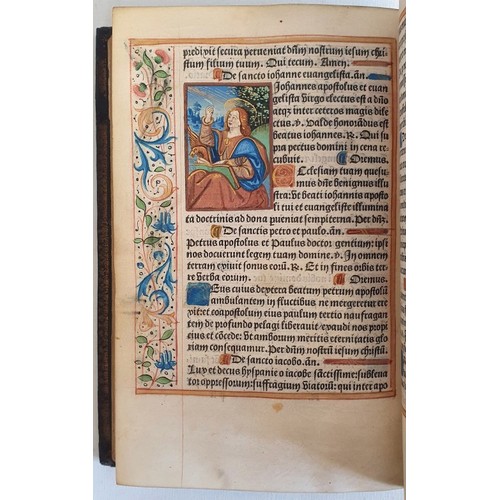 157 - Very Early Printing: Book of Hours: Hours for the Use of Rome - Hours of the Conception of Our Lady ... 