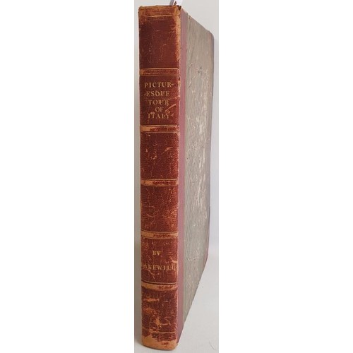 219 - James Hakewill Arch. A A Picturesque Tour of Italy. 1820 First. With 36 coloured topographical plate... 