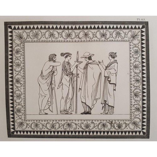 65 - Outlines of Greek, Roman and Etruscan Vases of the collection of the late Sir William Hamilton with ... 