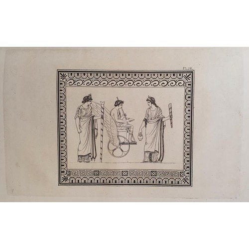 65 - Outlines of Greek, Roman and Etruscan Vases of the collection of the late Sir William Hamilton with ... 