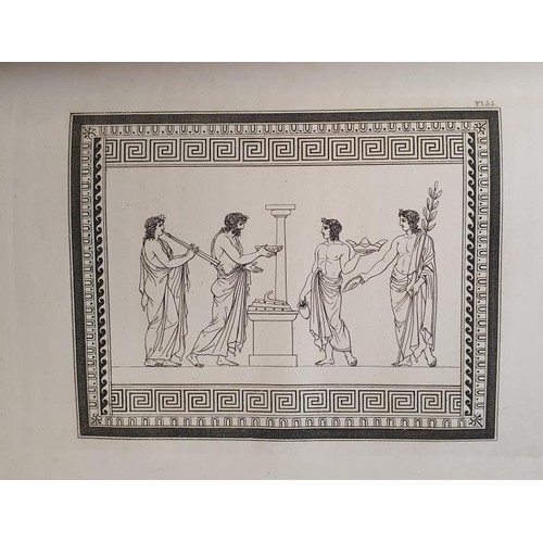 65 - Outlines of Greek, Roman and Etruscan Vases of the collection of the late Sir William Hamilton with ... 