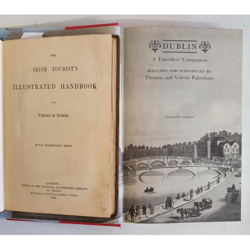 15 - The Irish Tourists Illustrated Hand Book. 1852 and T and V. Packenham. Dublin 1988. 1st (2)