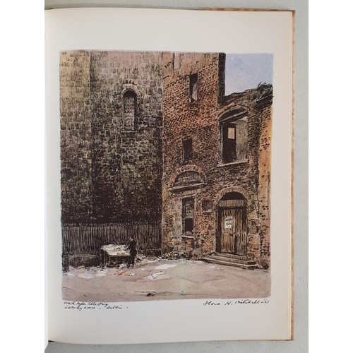 17 - Flora H. Mitchell. Vanishing Dublin. 1966. 1st. Quarto With 50 fine colour plates. Pictorial d.j. Sc... 