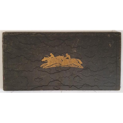 63 - The Grand Race Game 1880. Coloured lithographs of St. Leger Sweepstake on original decorative board ... 