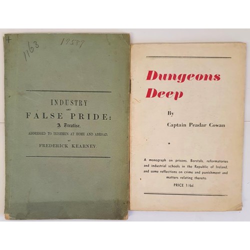 66 - Irish Related: Industry and False Pride A Treatise Addressed to Irishmen At Home and Abroad by Frede... 