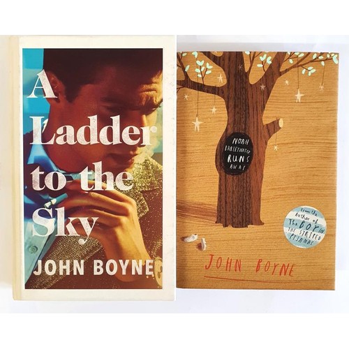 73 - John Boyne – A ladder to the Sky, published, 2018 First UK Edition, first printing, in illustrated b... 