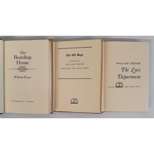 83 - William Trevor 1st Ed (American): The Love Department Trevor, William Published by Viking Press, 196... 