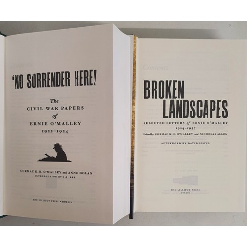 84 - [Ernie O’Malley set] ‘No Surrender Here!’ Civil War Papers of Ernie O'Malley 1922-1924 and Broken La... 