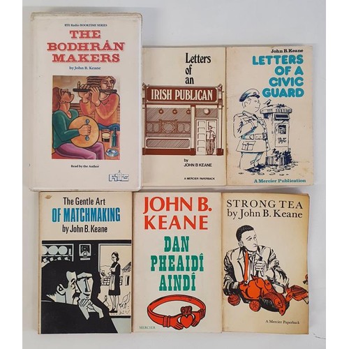 89 - John B Keane: Dan Pheaidí Aindí, 1977; The Gentle Art of Matchmaking, 1973; Plus 3 others. ALL 1st E... 
