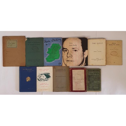 92 - Irish Poetry: Days and Destinies by Peadar Mac Tomais, 1919; The Little Things and other poema by Ma... 
