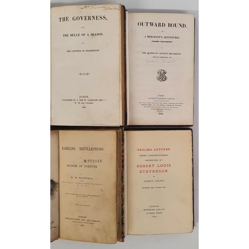 99 - First Editions: Valima Letters Stevenson, Robert Louis Published by Methuen, London, 1895. November ... 