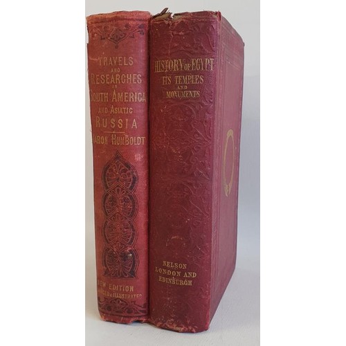 106 - Rv. M. Resselu. History of Ancient & Modern Greece and Humboldt's Travel and Researches. 1855. I... 