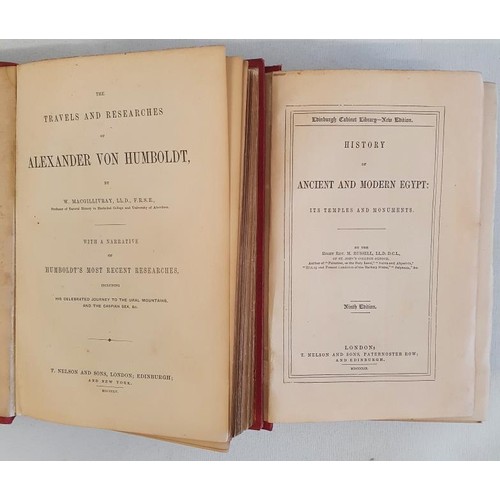 106 - Rv. M. Resselu. History of Ancient & Modern Greece and Humboldt's Travel and Researches. 1855. I... 