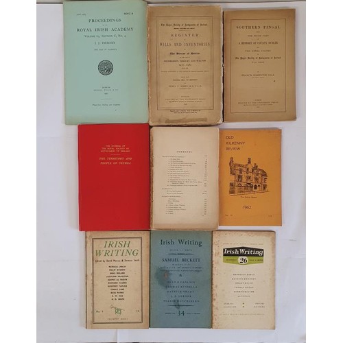 117 - Journals: Royal Irish Academy( title faint on spine) An Early Battle of The Boyne; The Royal Society... 