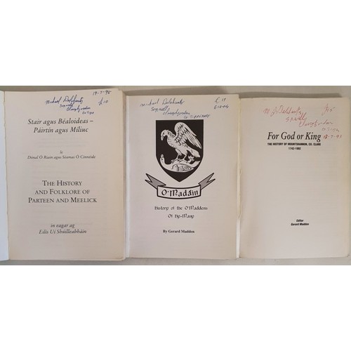 4 - History of the O&rsquo;Maddens of Hy-Many by Madden; For God or King . history of Mountshannon 1742-... 