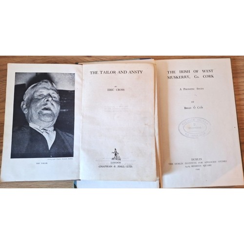 15 - The Tailor and Ansty by Eric Cross. First edition. A very controversial book in its day banned by th... 