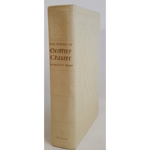 211 - The Works of Geoffrey Chaucer &ndash; Geoffrey Chaucer, published 1958. A Facsimile of the William M... 