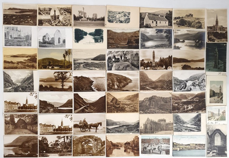 Collection of Vintage Irish Interest Postcards. Variety of scenes and ...