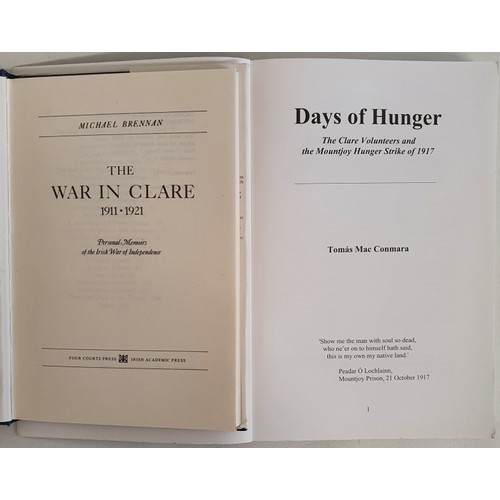 3 - The War in Clare 1911-1921 by Michael Brennan. Personal Memoirs of the War of Independence. Four Cou... 