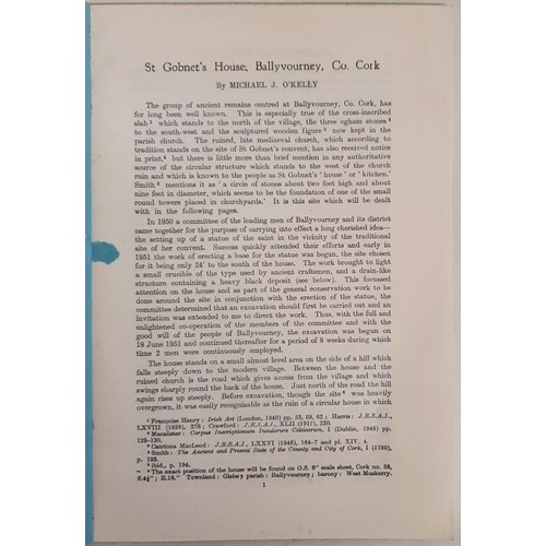 10 - Gobnait Naomhtha Bhaile Mhuirne. St. Gobnait of Ballyvourney. Michael J. O&rsquo;Kelly & Francoi... 