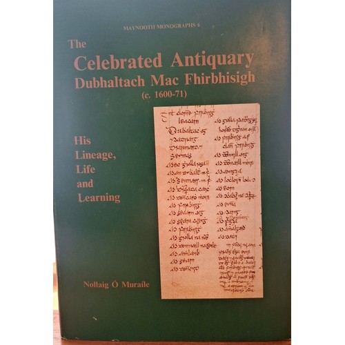 27 - Maynooth Monographs 6 &ndash; The Celebrated Antiquary Dubhaltach Mac Fhirbhisigh (c. 1600-1671) His... 