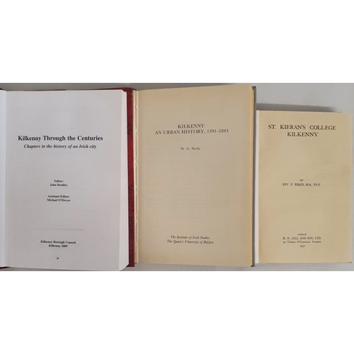 33 - Kilkenny Interest: Saint Kieran's College, Kilkenny by Birch. 1951 in dj; Kilkenny, An Urban History... 