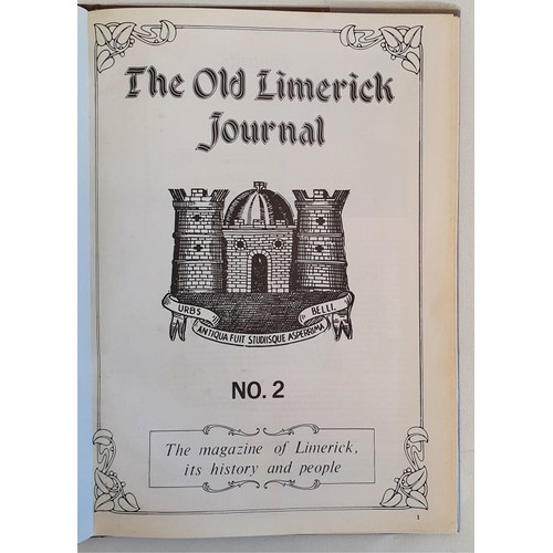43 - The Old Limerick Journal. March, 1980. 1st. Hard back. Quarto. Original pictorial boards. Illustrate... 