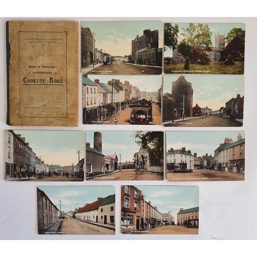 61 - Birr & Roscrea 'Missionary' Cookery Book, 1912. Cookery book was compiled with receipes mainly f... 