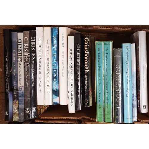 595 - Auction Catalogues and Art: An extensive collection of catalogues and Art related titles- c 60 (4 bo... 