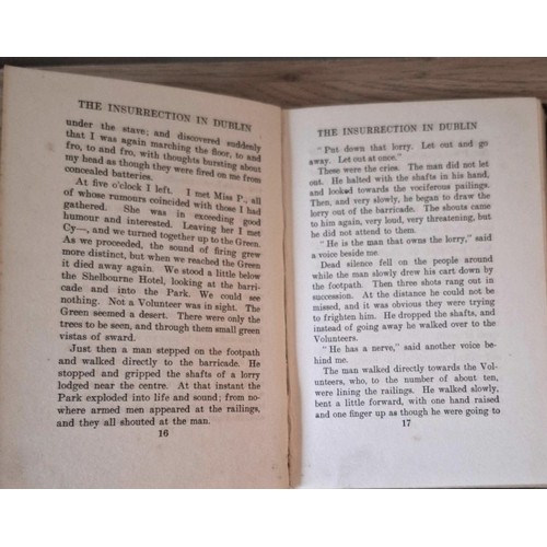 13 - The Insurrection in Dublin (James Stephens, Maunsel & Co. Ltd, 1916 &ndash; 1st edition). A cont... 