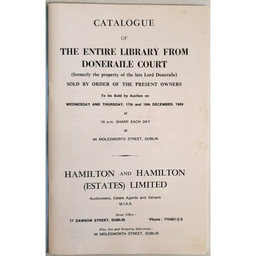 16 - The Entire Library from Doneraile Court [Cork], Hamilton and Hamilton (formerly the Property of the ... 