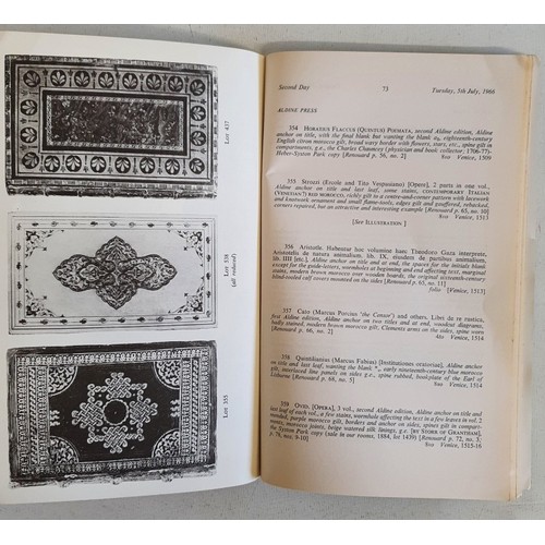 37 - Scarce Sothebys Catalogue of the Library of the late H.J.B. Clements of Killadun, Co. Kildare. 3-day... 