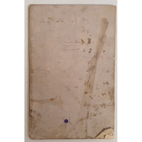 44 - Manuscript description of St Mullins ( St Mullins is a village, civil parish and townland on the eas... 