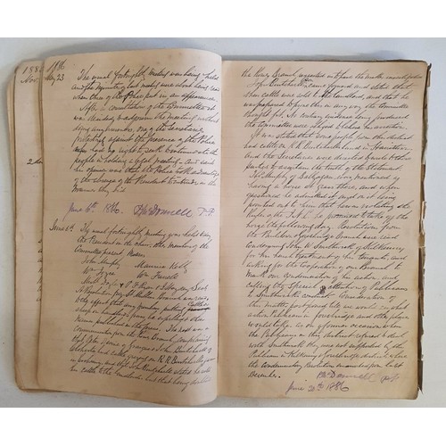 49 - Irish National Land League: Graignamanagh & Skeogh Branch of the Irish National Land League manu... 