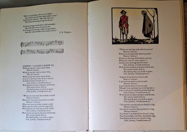 Broadsides 2 vols – Old and New Songs (Edited by W.B. Yeats & F.R ...