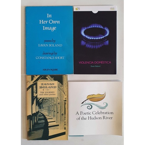 476 - Eavan Boland &ndash; In Her Own Image, published by Arlen House, 1980. The Journey and other poems, ... 