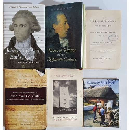 2 - Clare: Rev. Philip Dwyer. 'History of Killaloe Diocese'. 1878. Original cloth with folding map (ex l... 